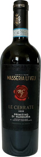 MASSERIA LI VELI LE CERRATE PRIMITIVO 