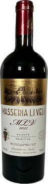 MASSERIA LI VELI SALENTO PRIMITIVO MLV
